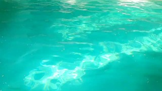 Jock swims in string (no cum)