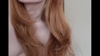 my camera failed as i was recording a vid so i had to start again!! cute smalldick transgirl play