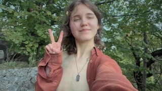 ✨ Having fun on a hike ✨