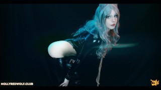 Neko Mistress Lets Femboy Cum Inside Her - Femdom, Amazon, Solek - MollyRedWolf