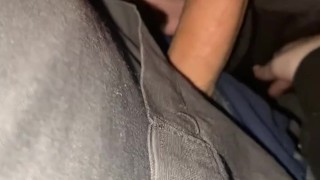 cock sucking real amateur sucks the fuck out of hubby pov acocfter getting home from another cuckold