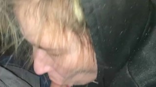cock sucking real amateur sucks the fuck out of hubby pov acocfter getting home from another cuckold