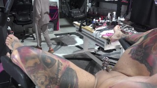 Strap On Stories - Women BREEDING MEN -Pegging -gyno chair Slut Puppet caged & his Slut Hole Pumped.