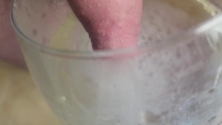 Piss in the glass nicely hydrated