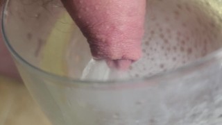 Piss in the glass nicely hydrated