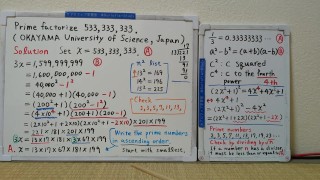 Prime Factorize 533,333,333.[JapanMath](job)