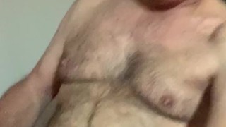 I touch my belly button, I eat my cum and then jerk-off with it again as lube!
