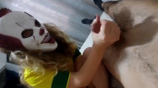 18 Year Old Girl invites me to her Halloween party and this is how it ends