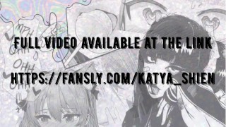 girl in cute lingerie fucks her holes to orgasm