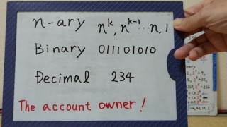 Converts a binary number to a decimal number.[JapanMath](job)