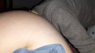 My girlfriend wakes me up in the morning with analingus - Lesbian_illusion