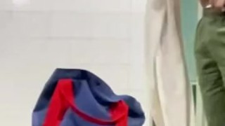 Dressing In Public Locker Room After Sauna and Shower