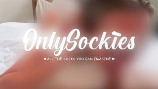 Dirty Gym Sock Teen Gives Deepest Blowjob!