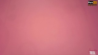 Naughty Jennifer sits her Cotton Panties on your face