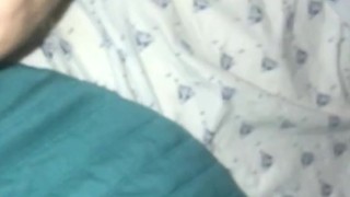 Sexy twink masturbating with girlfriends vibrator that he found