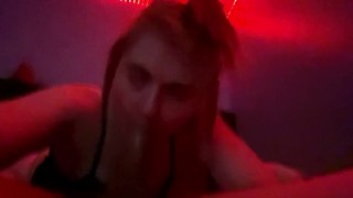 Friends babymom throating my dick