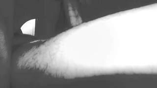 Petite pipe en noir et blanc