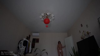 Try on new panties and thong