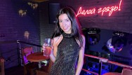 Public Pickup Hottie in Night Club and Hard Fast Fuck Huge Creampie