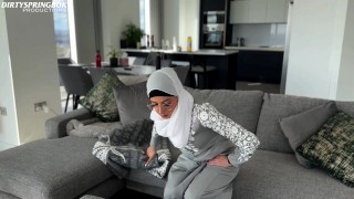 Innocent maid Aaliyah Yasin discovers sex toys