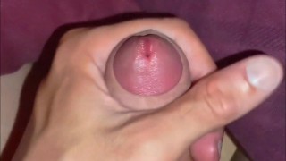 red puffy prick is about to explode