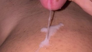 Slow motion cumming soo little cum noo