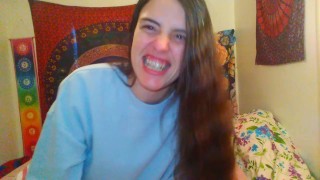 SMELLING PUSSY Cute YouTube Girl Loves Smoking Weed Accidental Flash Porn Fail Satire Funny Comedy