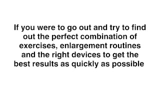 HOW TO GROW YOUR DICK