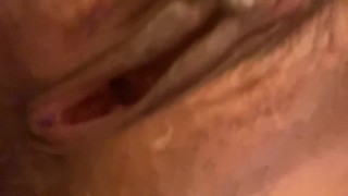 Kitty cream pussy hole