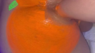 Fisting my pumpkin
