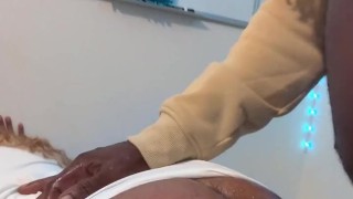 Wow my roommate was at work his best friend fuck me in the ass