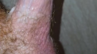 Creamy solo 😋 big veiny cock and sex toy play ▶️