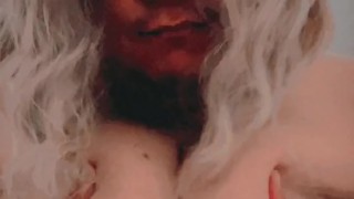 Feeling myself wearing this wig