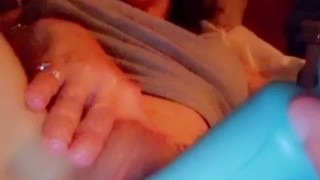 Gracie makes herself cum