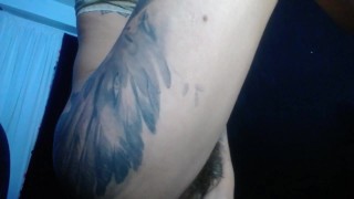 teen hot hairy pussy and dildo fuck