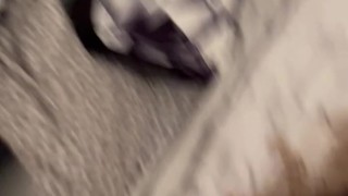 Sexy Blond mom giving me head with my boxers on