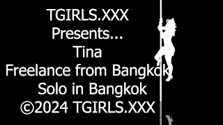 TGIRLS XXX - Jing Invites You Inside Her Bathroom To Play