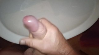 touching my cock
