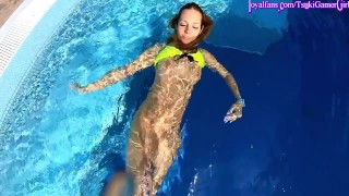 CUMWALK in a SPA - Full video!