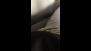 Jerking off my BWC in the living room hoping no family members walk in on me