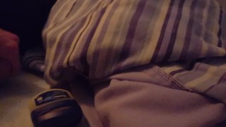 My huge mushroom-headed dick leaking precum