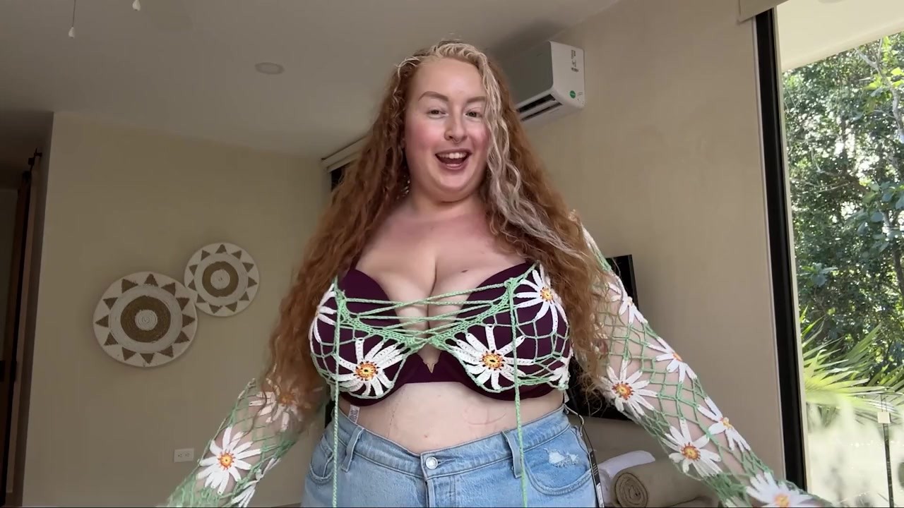 big boobs youtuber bra vs no bra compilation - G-CUPS in a shirt