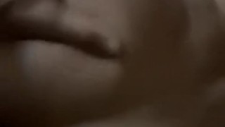 Bisexual is getting fucked from behind and moans