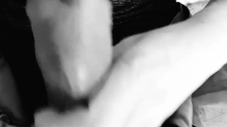 Close up Big Pierced Cock