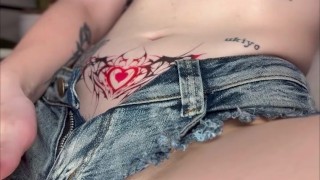 Rubbing & Finger Fucking My Wet Needy Succubus Pussy