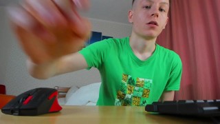 Excited Twink Evgeny Cum 3 Times This Day!