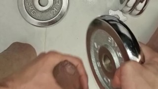 gym caliente, masturbacion en panty, gemidos de hombre casi me pillan, sumiso trans, primer plano