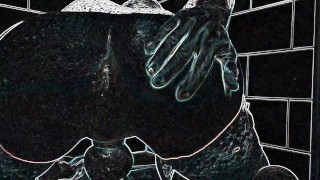 Sexy Femboy Puts Dick Ring On, Jerks Off And Big Cums