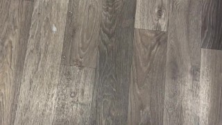 Stroked my big cowboy cock to a cum blast across the room