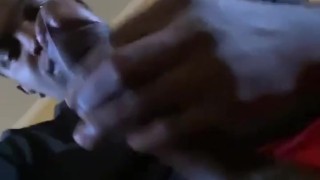 Quick dick flash at my best friends crib